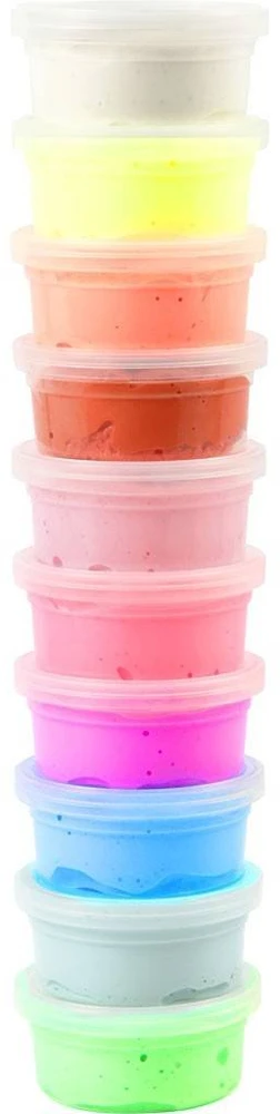 Silk Claycreative Toys Šilko molis - pagrindinės spalvos (10 x 40 g) (79146)