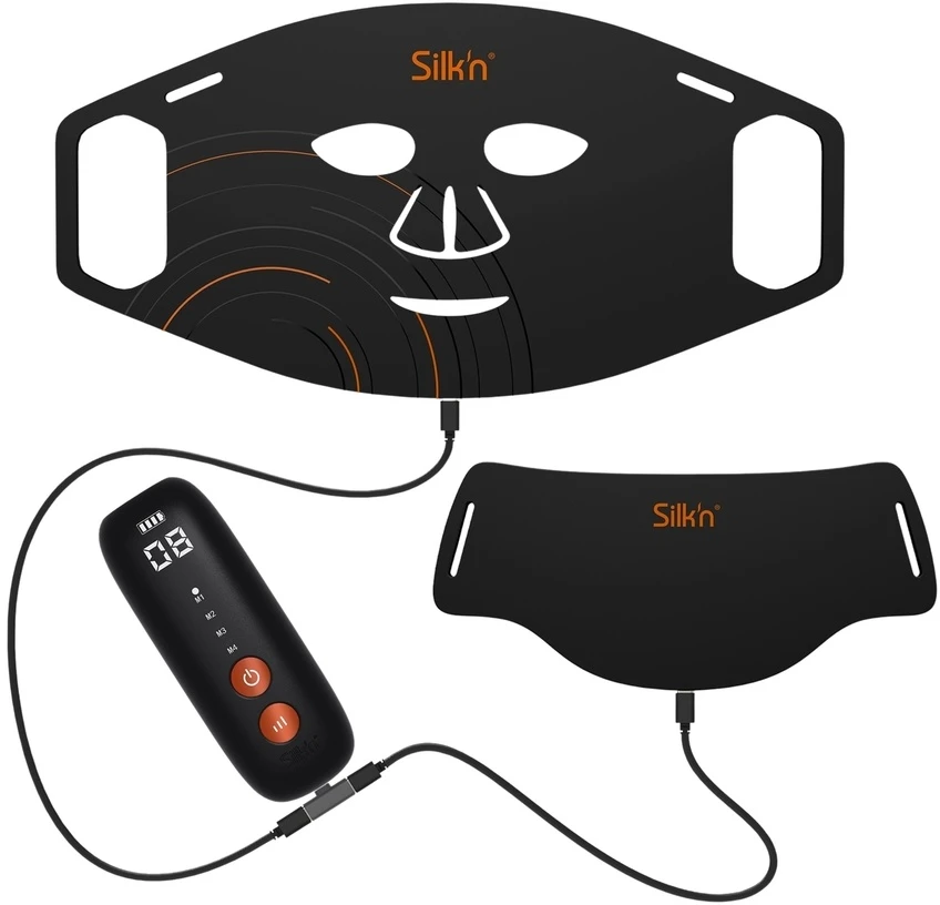Veido ir kaklo LED kaukių rinkinys Silk'n Dual LED Set