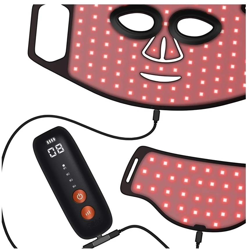 Veido ir kaklo LED kaukių rinkinys Silk'n Dual LED Set