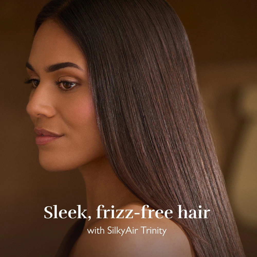 Inovatyvus plaukų džiovinimo, tiesinimo ir formavimo prietaisas Silk'n SilkyAir Trinity 3-in-1