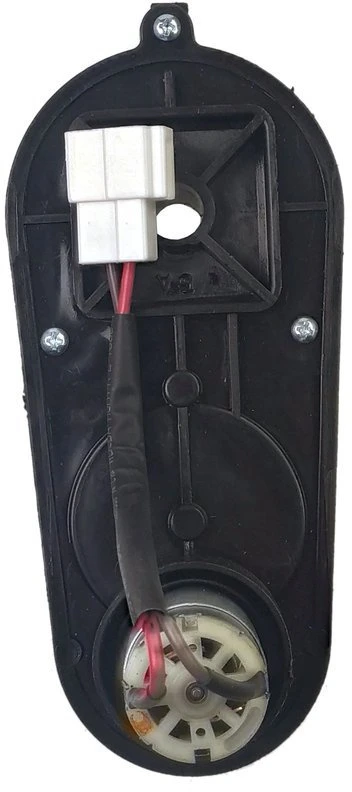 12V variklis su pavarų dėže ir elektros jungtimi
