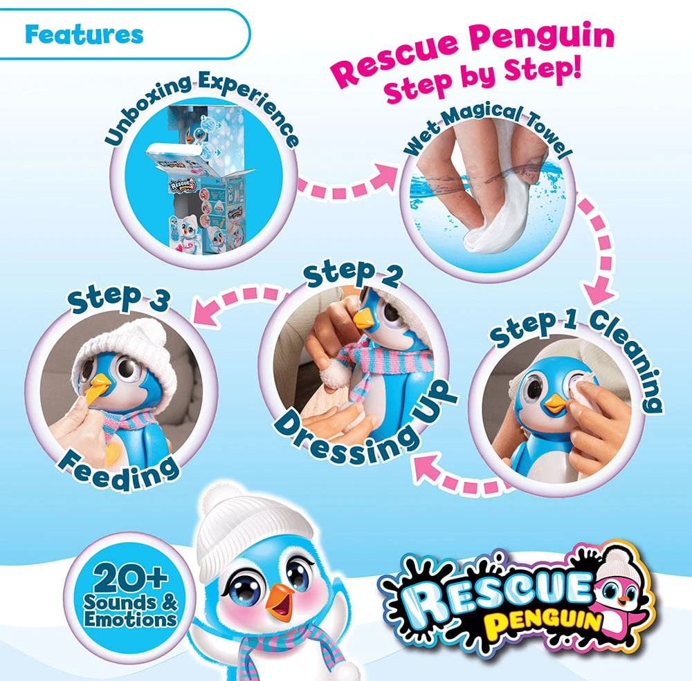 Interaktyvus pingvinas „Rescue Penguin”, Silverlit
