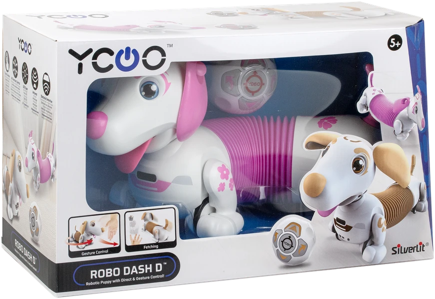 Silverlit Dumel Interaktyvus žaislas robotas Robo Dash D rudas