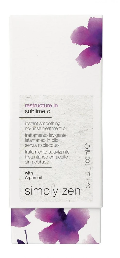 „Simply Zen Restructure“ plaukų aliejus su subtiliu aliejumi, 100 ml
