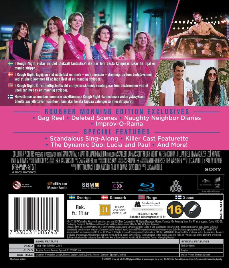 Šiurkšti naktis: šiurkštesnio ryto leidimas (Blu-ray)