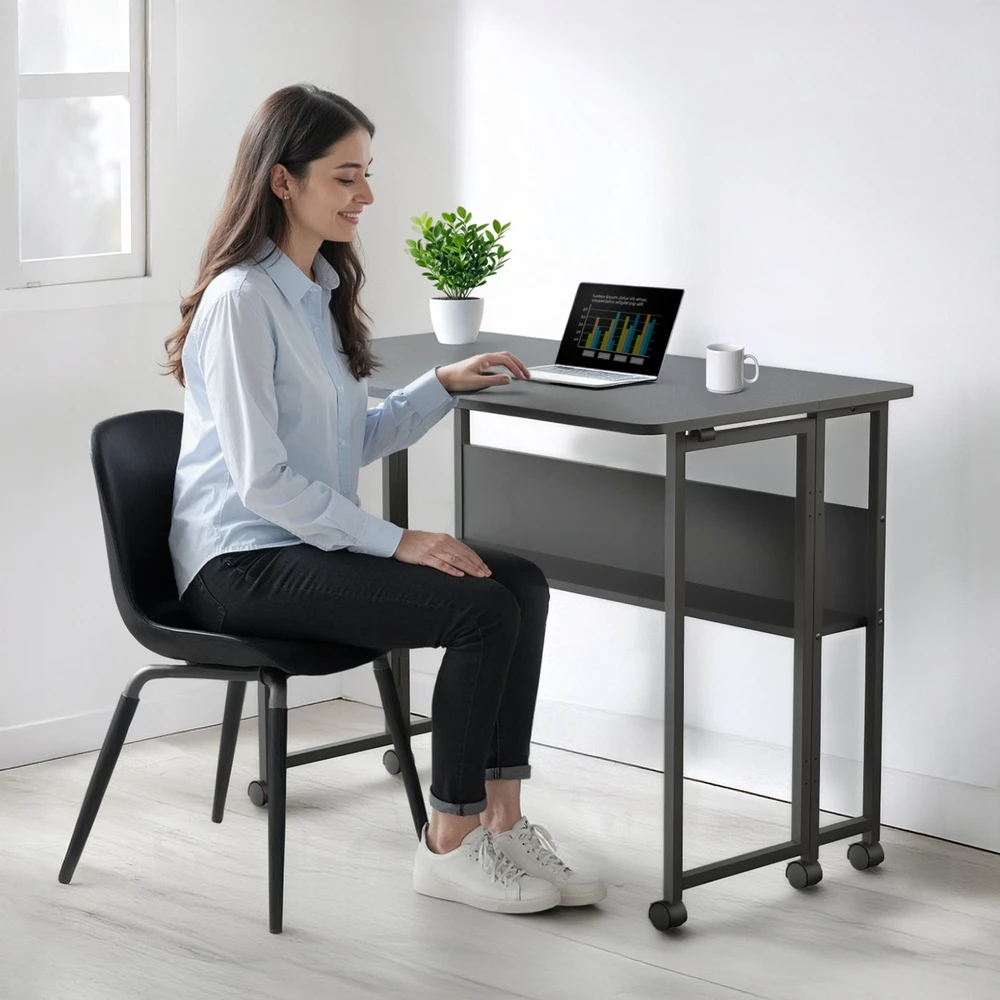 Malmbergs MACLEAN FOLDING TABLE DESK, Juodas, MOBILE MC-126 B