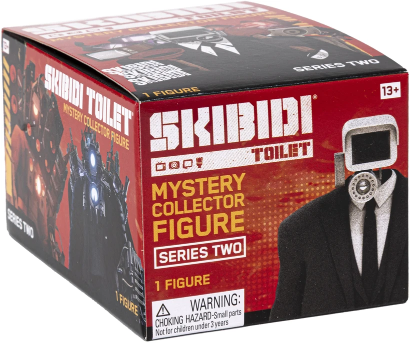 Skibidi Toilet „Skibidi“ tualetas – paslaptingų figūrėlių kolekcija, 2 serija, asorti (1310S2)