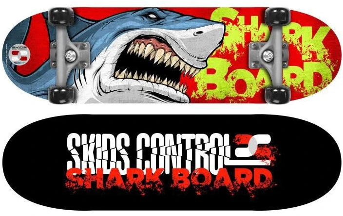 Skids Control Slydimo kontrolė - riedlentė „Shark“ 71 cm (60221)