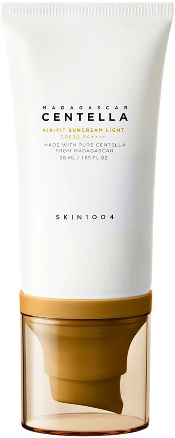SKIN1004 Centella Air-Fit Suncream Light SPF 30 apsauginis veido kremas nuo saulės, 50 ml
