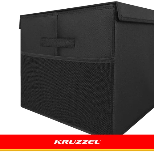 Žaislų skrynia – juodas Kruzzel