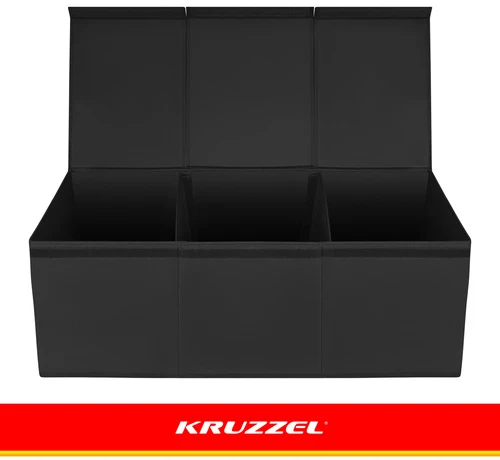 Žaislų skrynia – juodas Kruzzel
