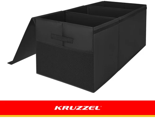 Žaislų skrynia – juodas Kruzzel