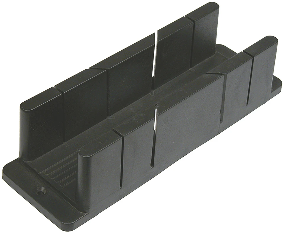 Skrzynka Plastikinė dėžutė kampiniam pjovimui 220 x 45 x 55 mm