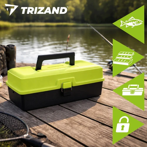 Trizand žvejybos reikmenų dėžutė