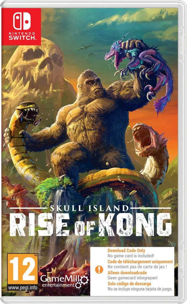 Skull Kaukolės sala: Kongo kilimas (kodas dėžutėje) – Nintendo jungiklis