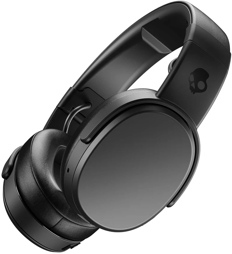 Ausinės Skullcandy Crusher Ant ausų uždedamos, Belaidės, Bluetooth, Juodas