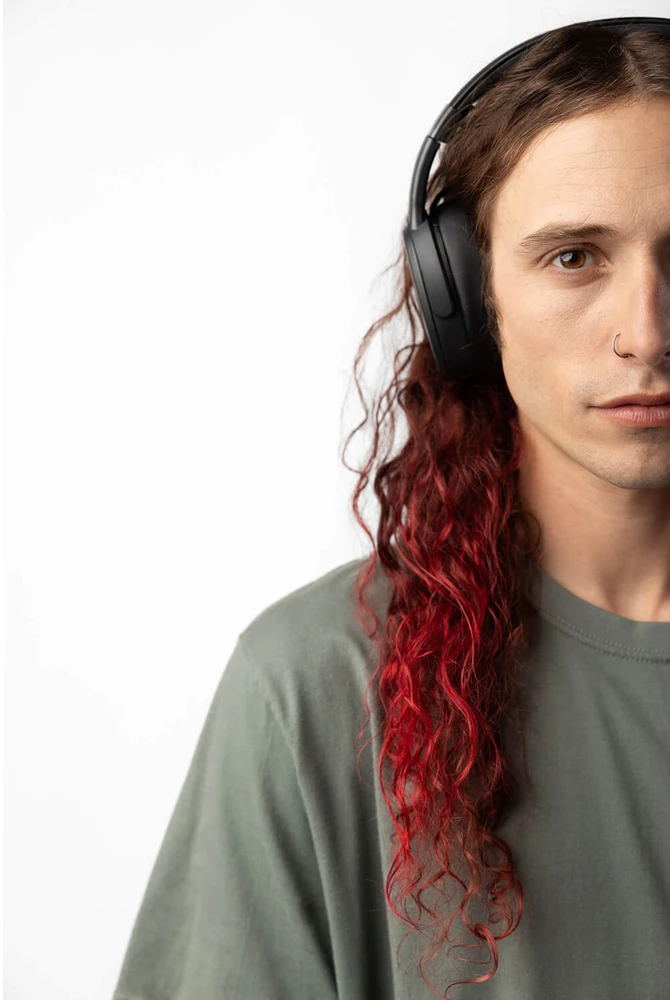 Ausinės Skullcandy Crusher Ant ausų uždedamos, Belaidės, Bluetooth, Juodas