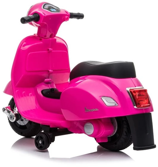 Lean Cars Elektrinis motoroleris vaikams Vespa GTS 300 Mini, rožinis