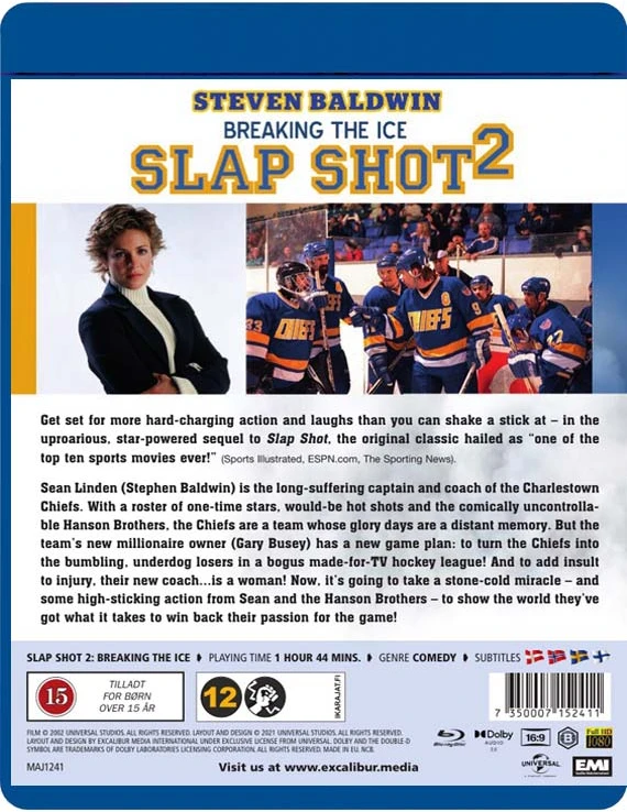 „Slap Shot 2“ – ledų laužymas