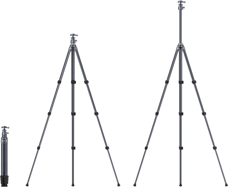 „SmallRig - 4222“ lengvas kelioninis trikojis AP-02