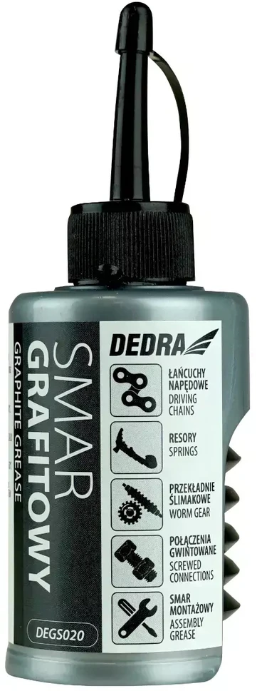 Dedra Grafito tepalas 60 ml silfonas