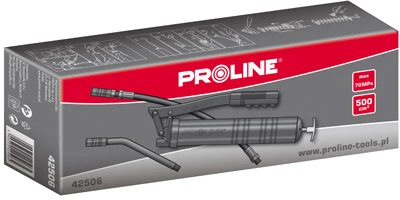 Smarownica Rankinis riebalų švirkštas su antgalių rinkiniu, 500 cc, „Proline“