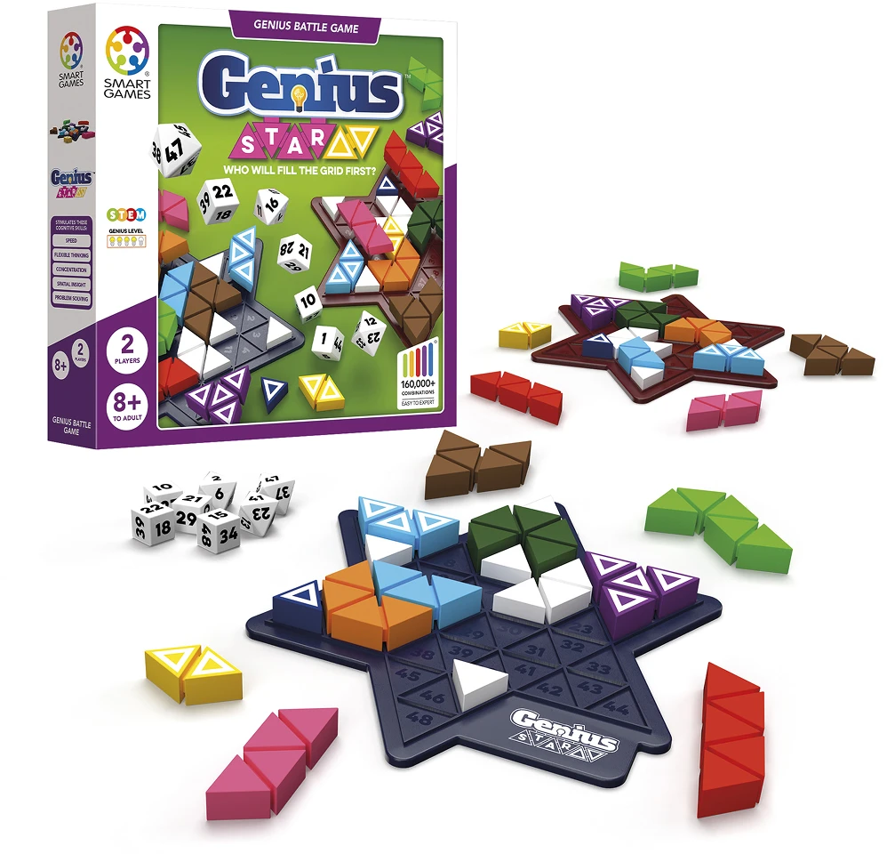 Iuvi Games Smart Games „SmartGames“: „Genius Star“ (Šiaurės šalių) (SG2538)