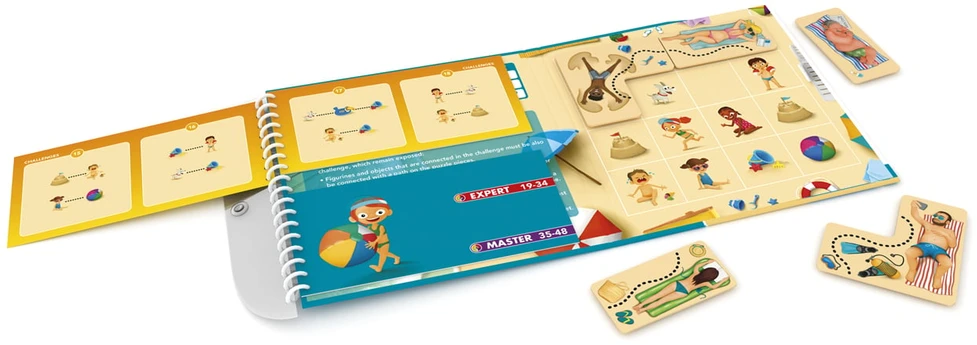 Smart Games „SmartGames“ – „Magnetic Travel“ – Dėlionė „Paplūdimys“ (Šiaurės Amerika) (SG2327)