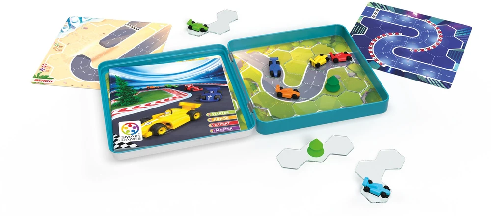Smart Games „SmartGames“ – magnetinė kelioninė skardinė – „Pole Position“ (Šiaurės šalių) (SG2503)
