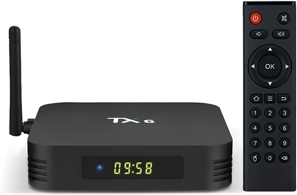 Televizorius Smart Išmanusis TV adapteris TX6, 4 GB RAM