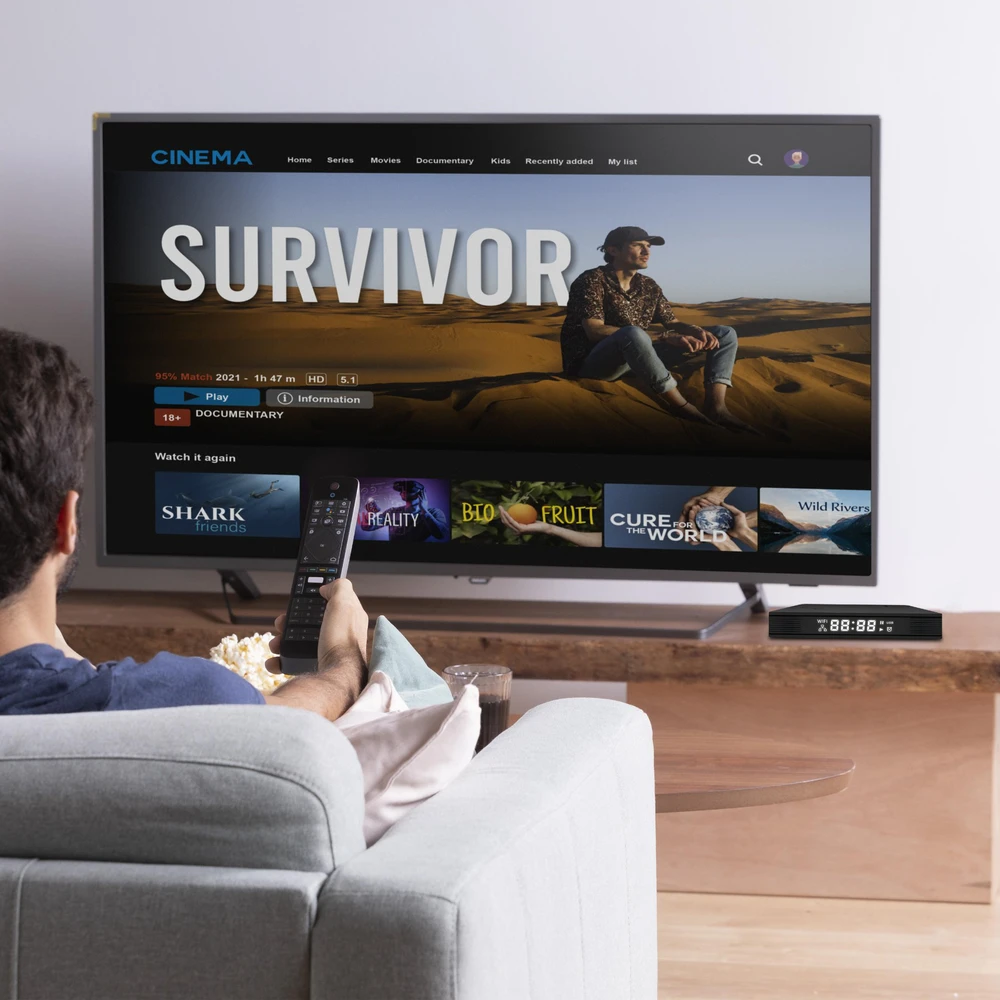 Smart Išmanusis televizorius su 4k wifi bt android 13 priedėliu 2/16 hdr visi APK failai - er1008