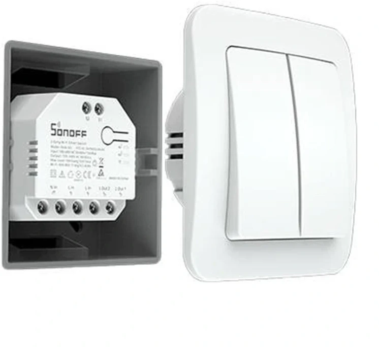 Išmanusis jungiklis WiFi Sonoff Dual R3