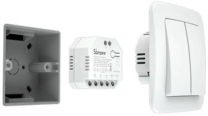 Išmanusis jungiklis WiFi Sonoff Dual R3