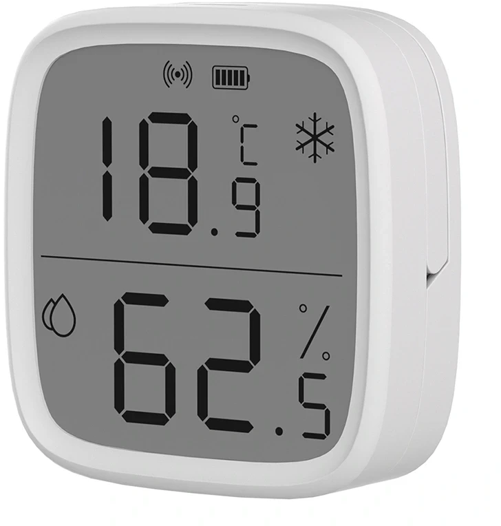 Sonoff SNZB-02D Zigbee 3.0 temperatūros ir drėgmės sensorius su LCD ekranu