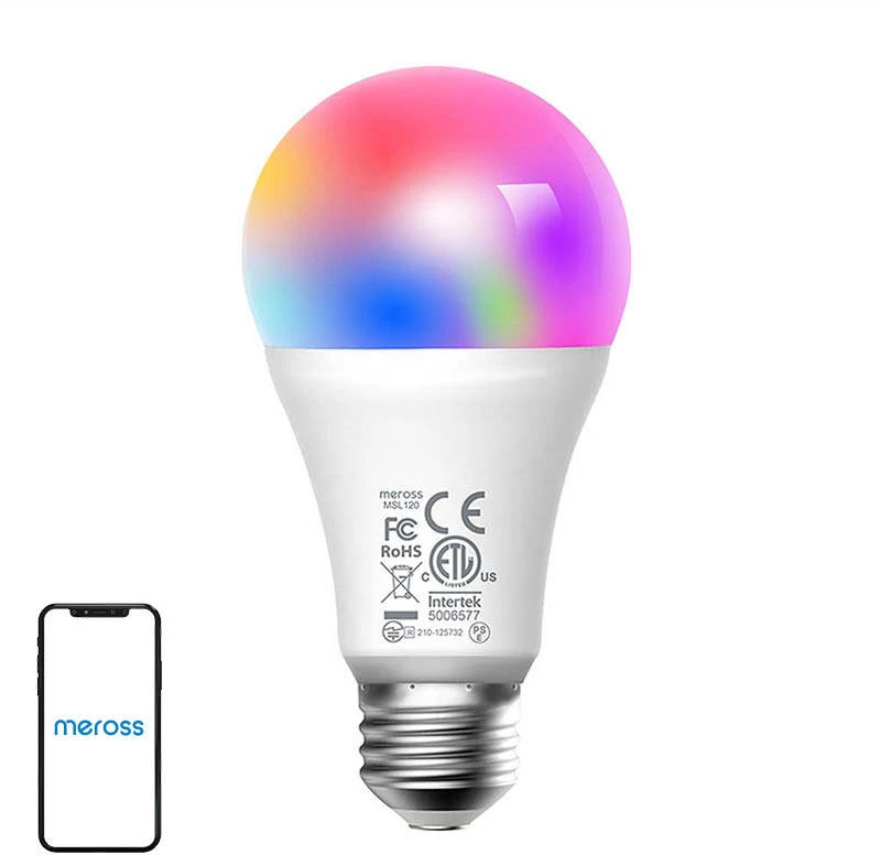 Išmanioji Wi-Fi LED lemputė MSL120EU Meross (ne HomeKit)