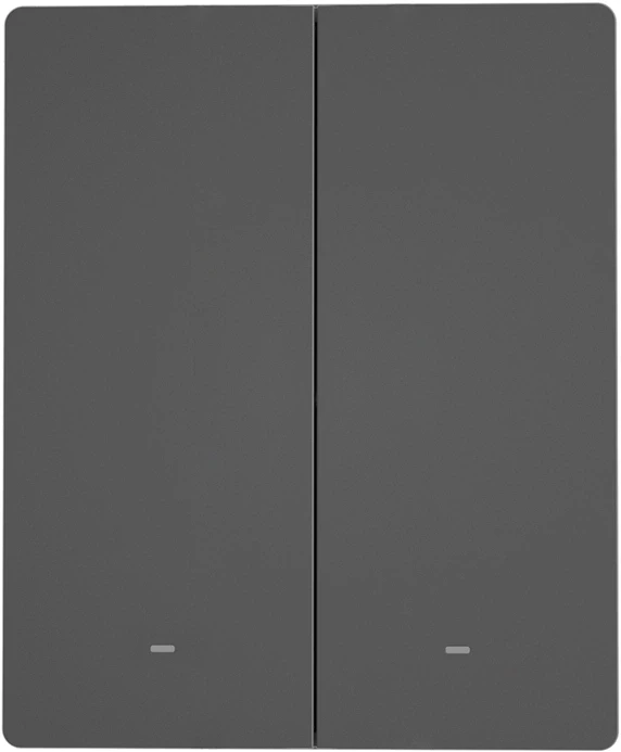 SONOFF M5 2 klavišų sieninis jungiklis 80mm pločio M5-2C-80