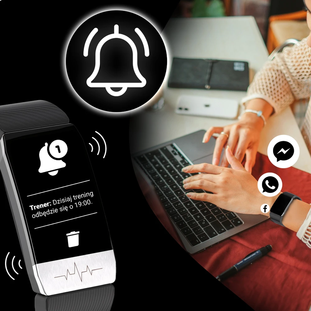 Smartwatch Išmanusis laikrodis Išmanusis laikrodis išmanioji apyrankė sportinis laikrodis pl programėlė pranešimai sportas miegas