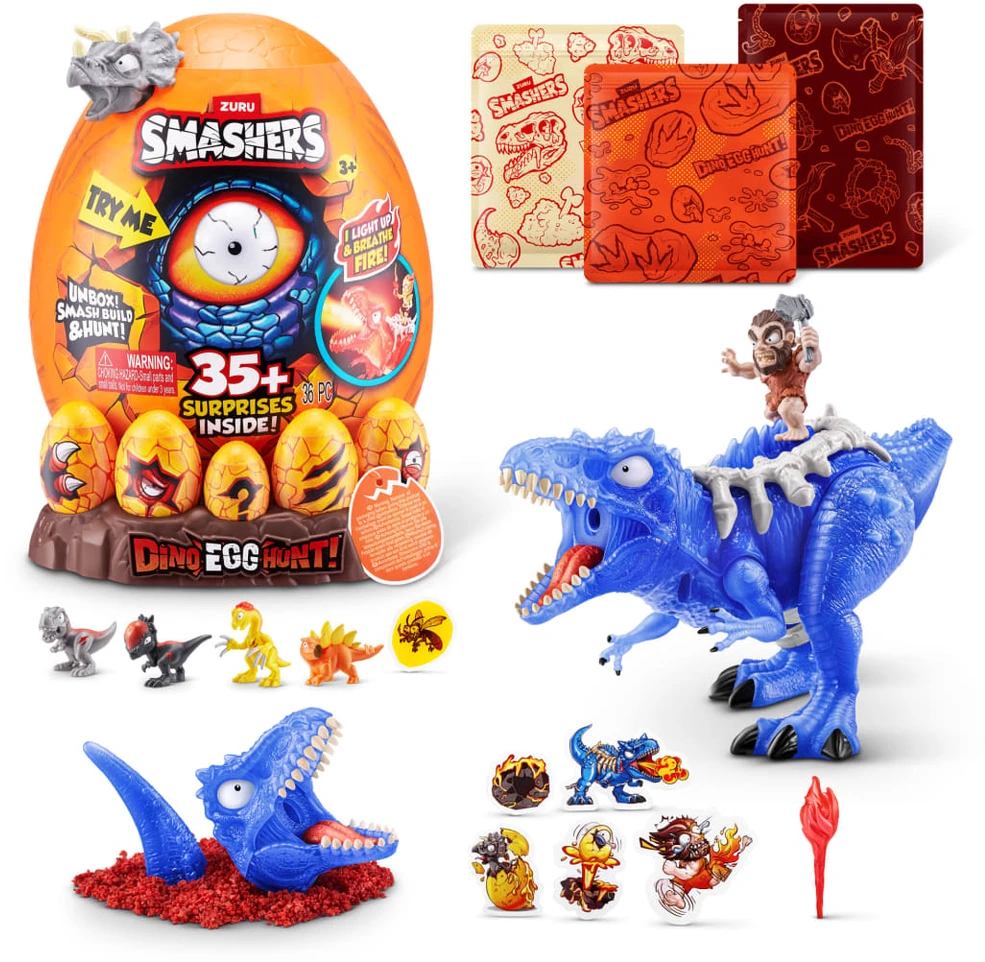 „Smashers“ – dinozaurų kiaušinių medžioklė, 1 serija (74133)