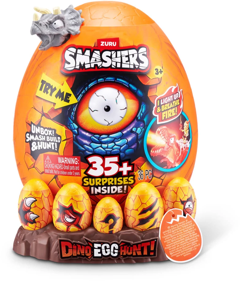 „Smashers“ – dinozaurų kiaušinių medžioklė, 1 serija (74133)