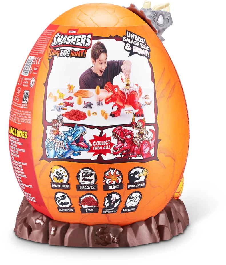 „Smashers“ – dinozaurų kiaušinių medžioklė, 1 serija (74133)