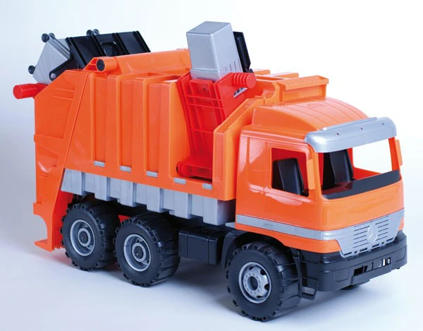 Šiukšlių mašina Lena Mercedes Actros, 72 cm (išlaiko 50 kg apkrovą)