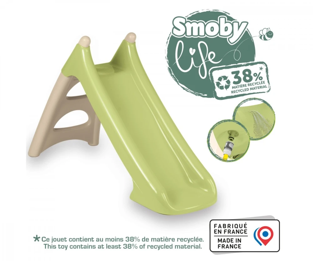 Smoby Čiuožykla „Life xs“ čiuožykla, žalia, 90 cm