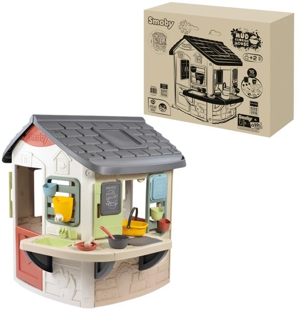 Smoby Domek Namas su molio virtuve