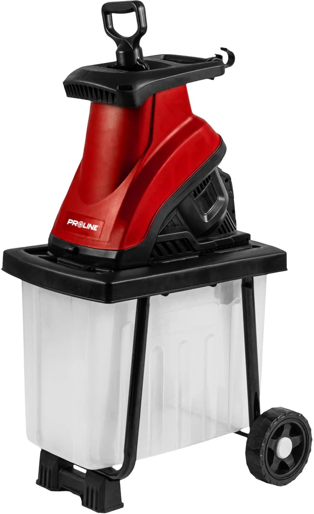 Rozdrabniacz, Smulkintuvas, Šakų smulkintuvas 2500 W, 4500 aps./min., 45 mm, dėžė, „Proline“