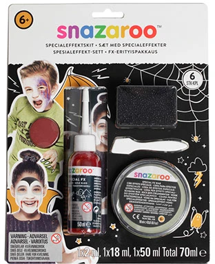 „Snazaroo“ – veido dažų rinkinys su specialiais efektais (791018)