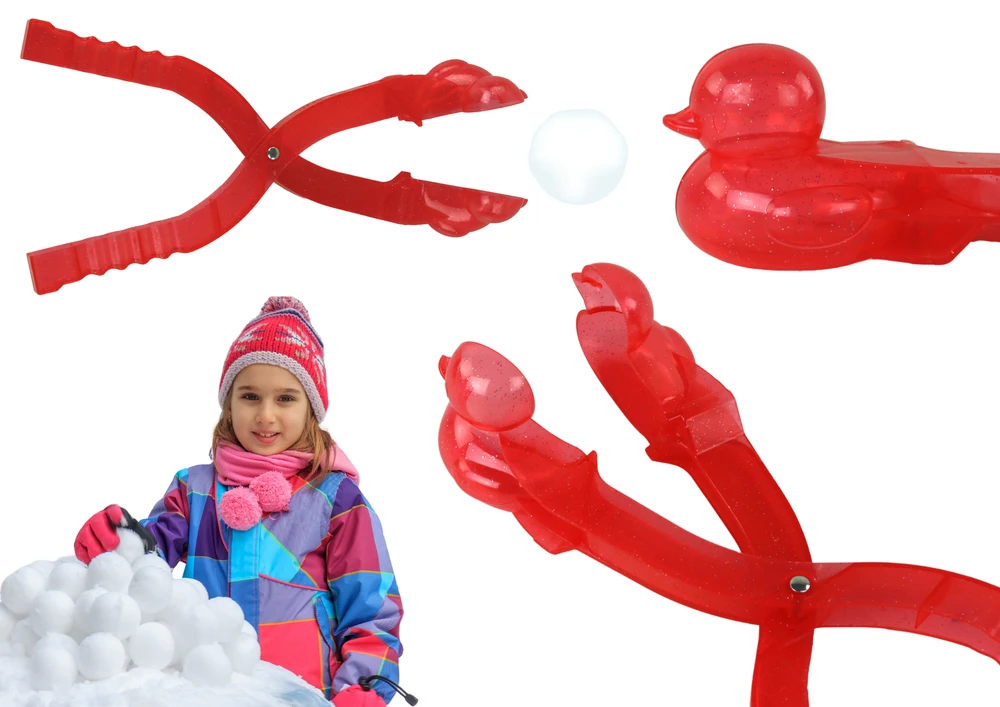 Lean Toys Raudonas Sniego Anties Formavimo įrankis