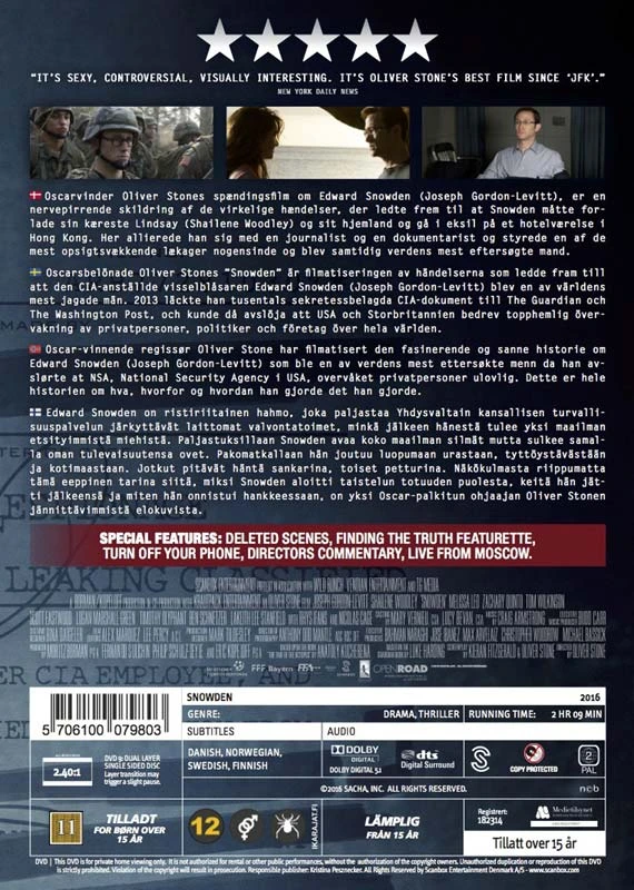 Snoudenas – DVD