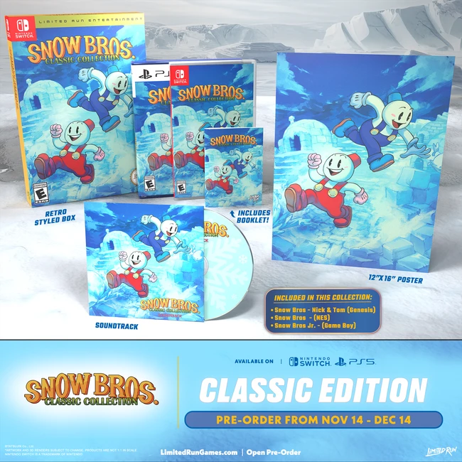 Snow Bros. Classic Collection - Classic Edition (Limited Run) (Import)