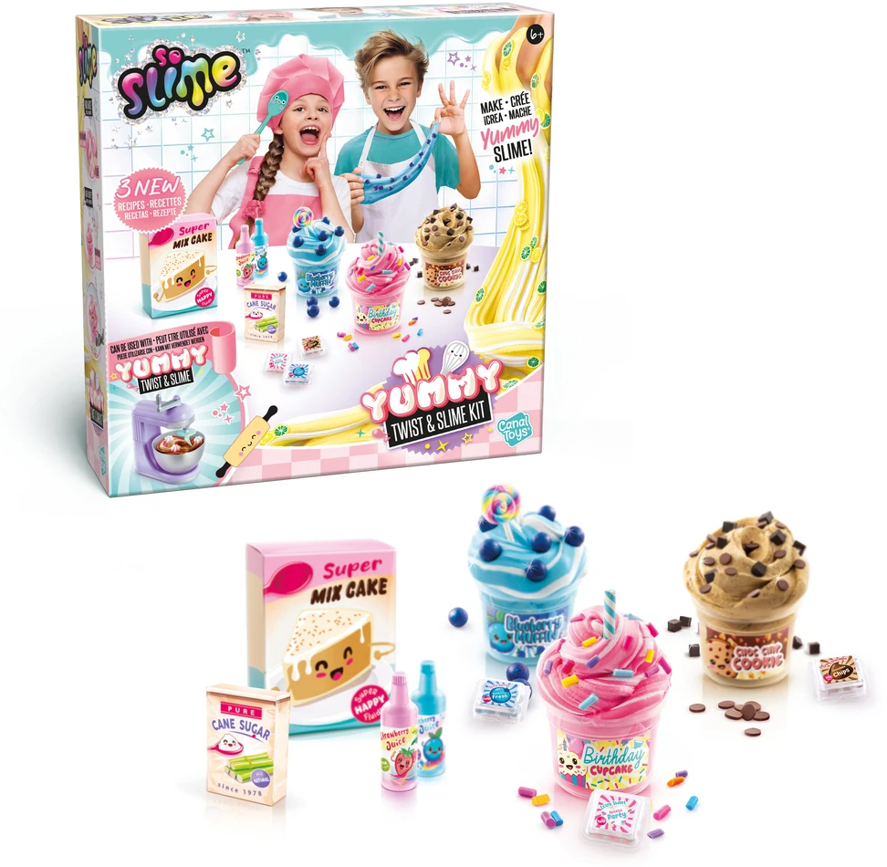 Canal Toys „So Slime“ – gardžių gleivių rinkinys (1373)