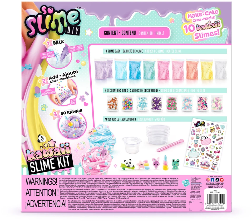 So Slime - Kawaii gleivių rinkinys (26469)